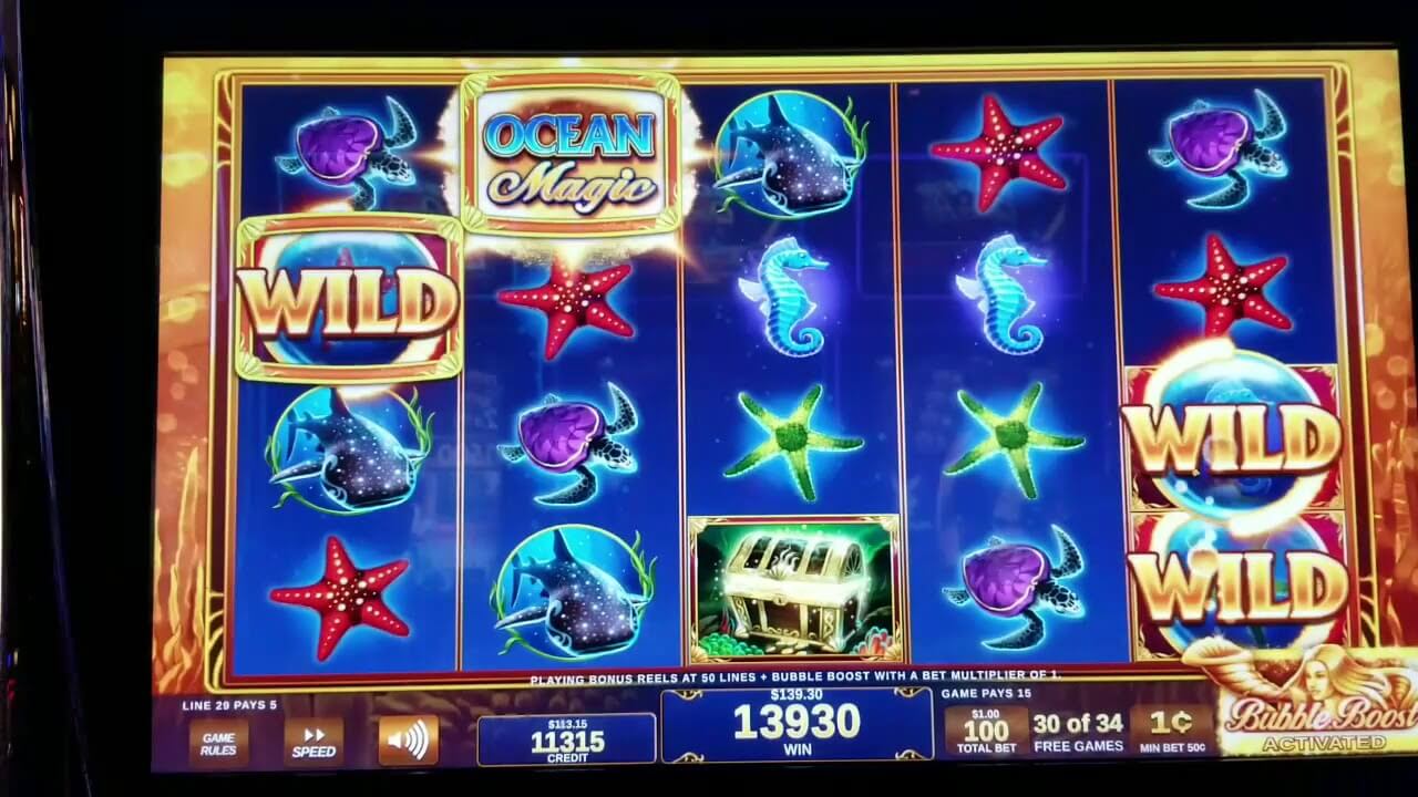 Ocean magic slot machine las vegas